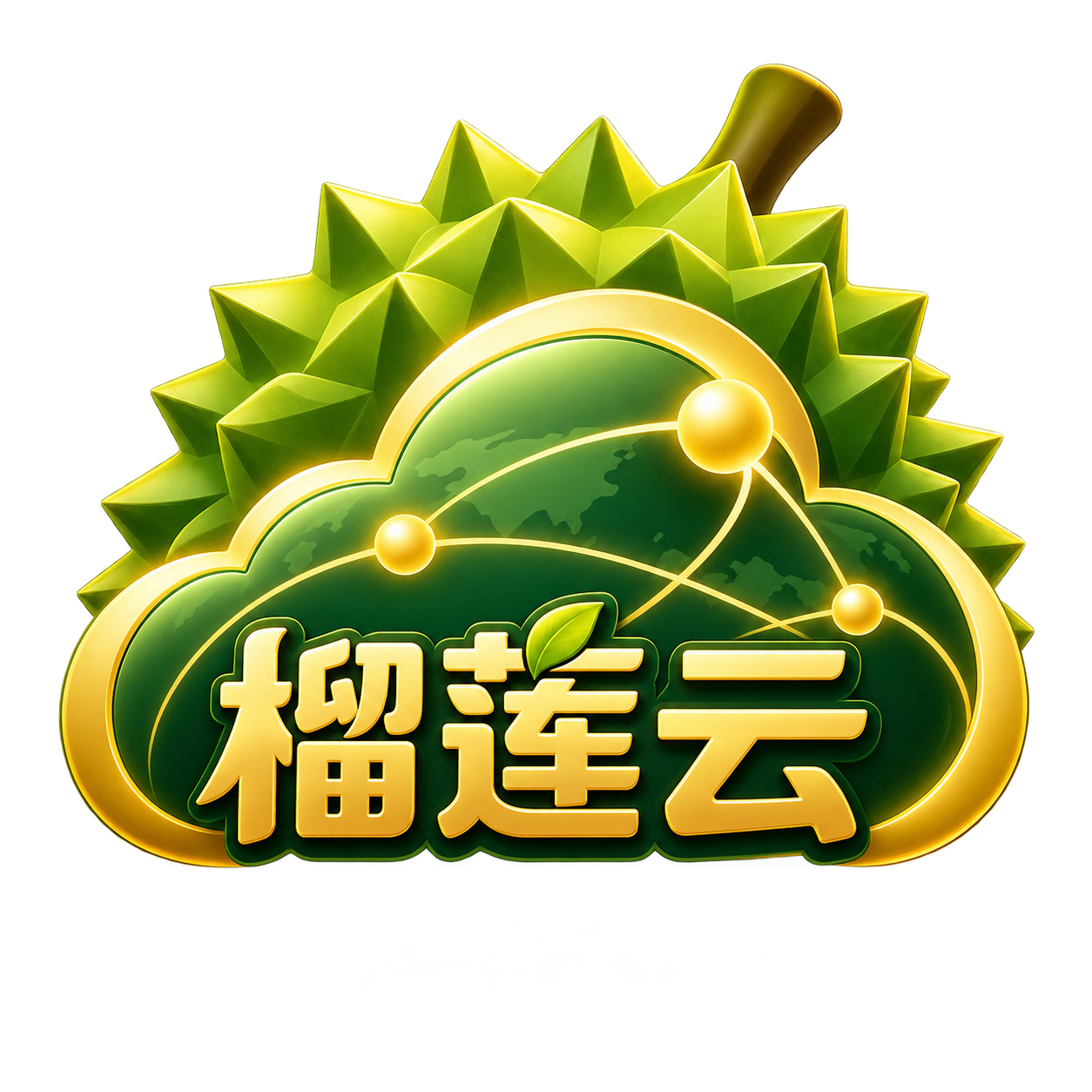 榴莲云 Logo